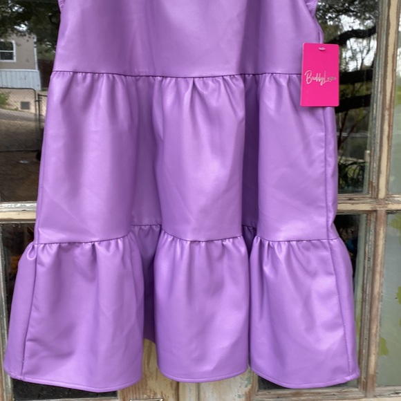 Buddy Love Purple Ruffle Dress - Picture 5 of 6